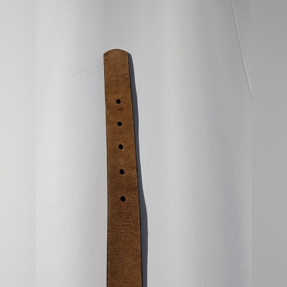 Dockers Brown Leather Belt, Size M - Picture 4 of 11